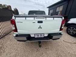 2021 Mitsubishi Triton GLX+ MR MY22 4X4 Dual Range White