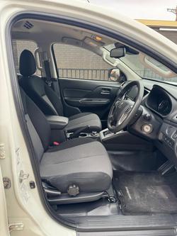 2021 Mitsubishi Triton GLX+ MR MY22 4X4 Dual Range White