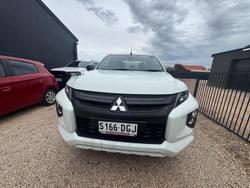 2021 Mitsubishi Triton GLX+ MR MY22 4X4 Dual Range White
