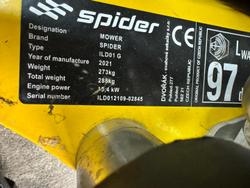 2021 Spider ILD01G
                Remote Controlled Slope Mower 