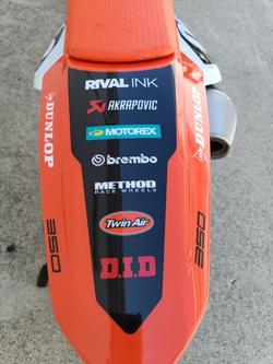 2024 KTM 350 SX-F ORANGE