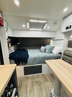 2025 Wonderland RV Adventus Rear Bunk Layout