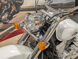 2007 Honda VT750C Shadow Classic Shadow White