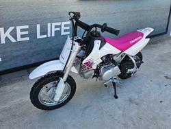 2025 Honda CRF50F White