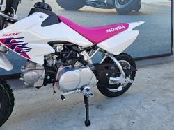 2025 Honda CRF50F White