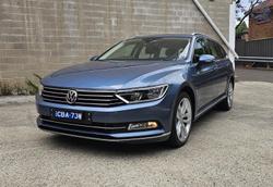 2016 Volkswagen Passat 140TDI Highline B8 MY17 Harvard Blue
