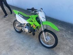2021 Kawasaki KLX110R Green