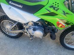 2021 Kawasaki KLX110R Green