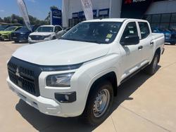 2025 Mitsubishi Triton GLX MV MY25 4X4 Dual Range White