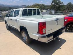 2025 Mitsubishi Triton GLX MV MY25 4X4 Dual Range White