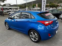 2016 Hyundai i30 Active X GD4 Series II MY17 Moonlight Blue