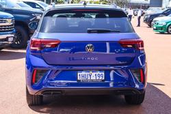 2022 Volkswagen T-Roc 140TSI R-Line D11 MY23 Four Wheel Drive Lapiz Blue