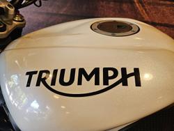 2015 Triumph Street Triple R ABS Street Triple White