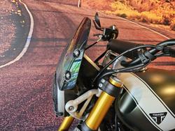 2024 Triumph Scrambler 400 X Scrambler White