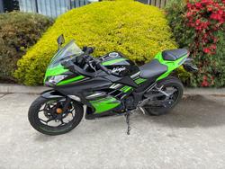 2017 Kawasaki NINJA 300 Green