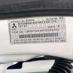 2014 Mitsubishi ASX Aspire