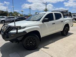 2020 Mitsubishi Triton GLX MR MY20 4X4 Dual Range White
