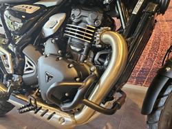 2025 Triumph Scrambler 400 XC Scrambler White