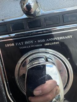 1998 Harley-Davidson Fat Boy 80 (FLSTF) Softail Red