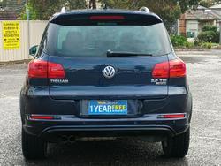 2015 Volkswagen Tiguan 132TSI 5N MY16 Four Wheel Drive Night Blue