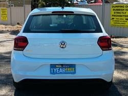 2019 Volkswagen Polo 70TSI Trendline AW MY19 Pure White