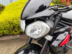 2013 Triumph STREET TRIPLE R Black