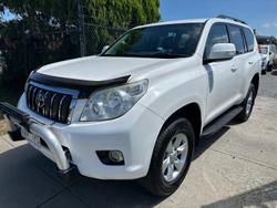 2011 Toyota Landcruiser Prado GXL KDJ150R 4X4 Constant Glacier White
