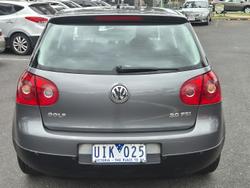 2006 Volkswagen Golf Comfortline V MY07 United Grey