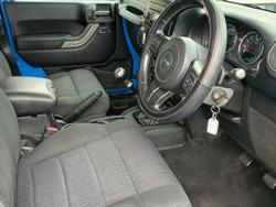 2012 Jeep Wrangler Sport JK MY12 4X4 Cosmos Blue
