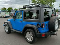 2012 Jeep Wrangler Sport JK MY12 4X4 Cosmos Blue