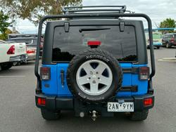 2012 Jeep Wrangler Sport JK MY12 4X4 Cosmos Blue