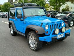 2012 Jeep Wrangler Sport JK MY12 4X4 Cosmos Blue
