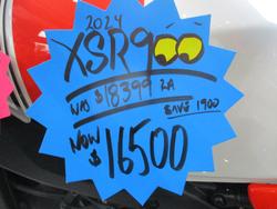 2024 Yamaha XSR900 (MTM850A) White