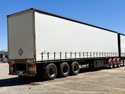 1998 Haulmark / Freighter 32 Pallet B Double Curtainsider Combination