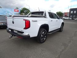 2024 Volkswagen Amarok TDI600 Style NF MY24 4X4 Constant Clear White