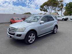 2009 Mercedes-Benz M-Class ML350 Luxury W164 MY09 4X4 Constant Silver
