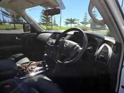 2022 Nissan Patrol Ti Y62 MY22 4X4 Dual Range Moonstone White