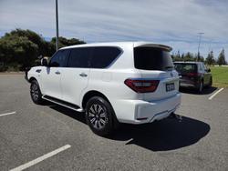 2022 Nissan Patrol Ti Y62 MY22 4X4 Dual Range Moonstone White