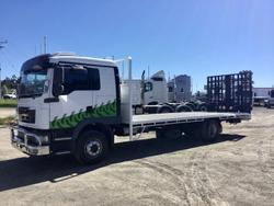 2013 MAN Tgm 15.290 16000Kg Gvm 7,5 Mt Tray Bifold Ramps $85000+Gst MAN TGM 15 290 SLEEPER WHITE