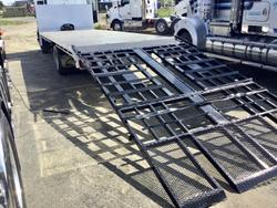 2013 MAN Tgm 15.290 16000Kg Gvm 7,5 Mt Tray Bifold Ramps $85000+Gst MAN TGM 15 290 SLEEPER WHITE