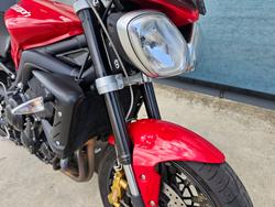 2012 Triumph STREET TRIPLE R Red