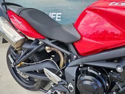 2012 Triumph STREET TRIPLE R Red