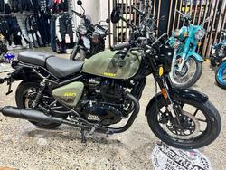 2025 Royal Enfield SHOTGUN 650 GREEN