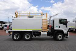 2025 Isuzu Fvz 260-300 Auto 6X4 Mine Spec Water Cart White