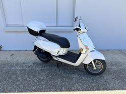 2025 Kymco LIKE 50 PEARLY WHITE