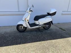 2025 Kymco LIKE 50 PEARLY WHITE