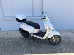 2025 Kymco LIKE 50 PEARLY WHITE