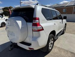 2015 Toyota Landcruiser Prado GXL GDJ150R 4X4 Dual Range Glacier White