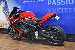 2023 Honda CBR650R Red