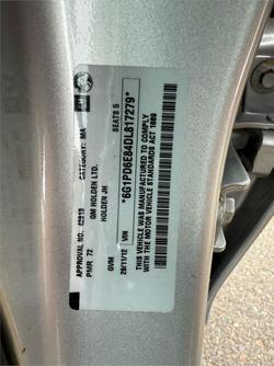 2012 Holden Cruze CD